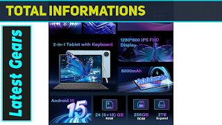 2026 11 Inch Android 15 Tablet with Keyboard – Best Budget Productivity Tablet