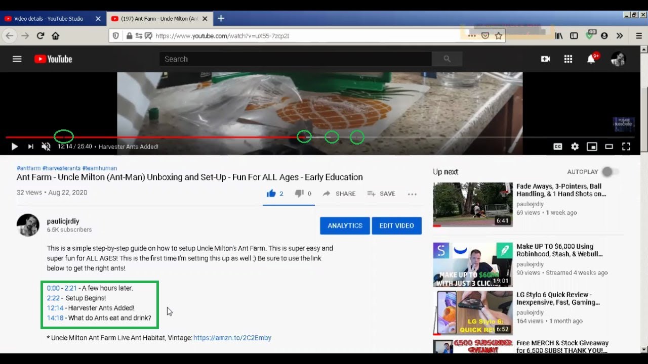 The New YouTube Chapter Timestamp Feature - Easier to Navigate Through ...
