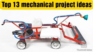 TOP 13 MECHANICAL ENGINEERING PROJECTS| MECHANICAL ENGINEERING PROJECTS 2026