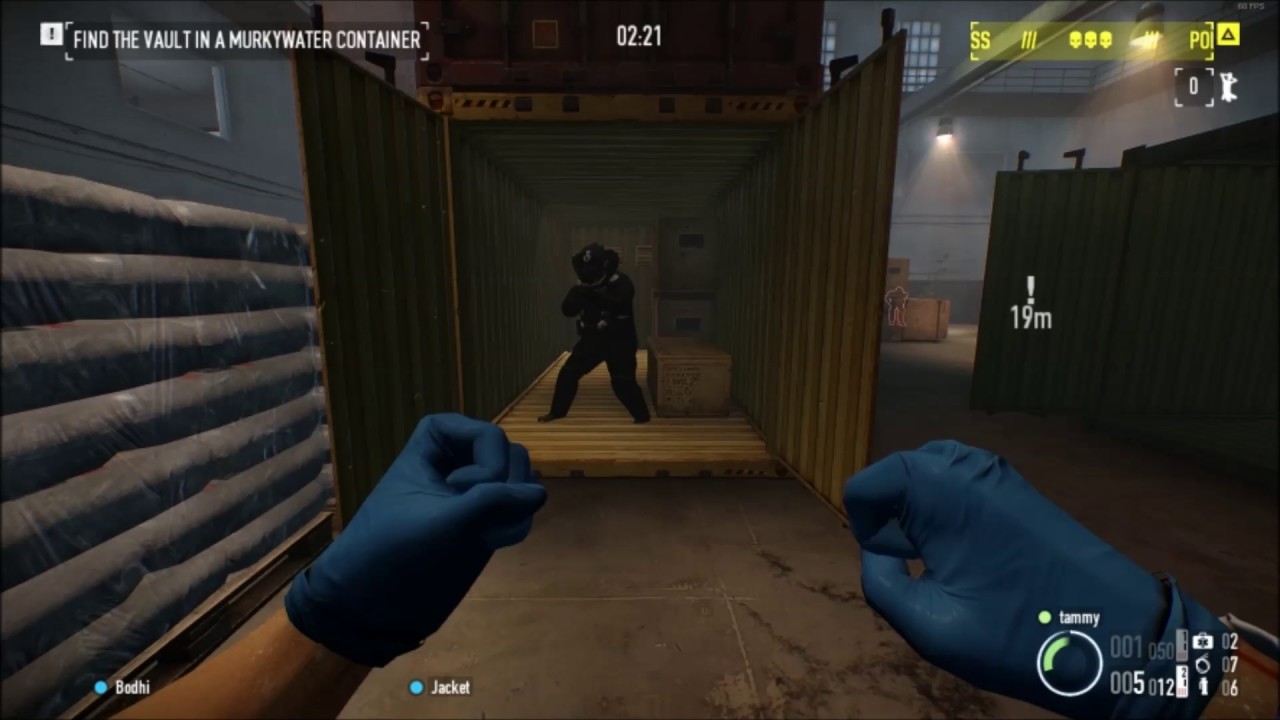 payday 2: bulldozer fist fight