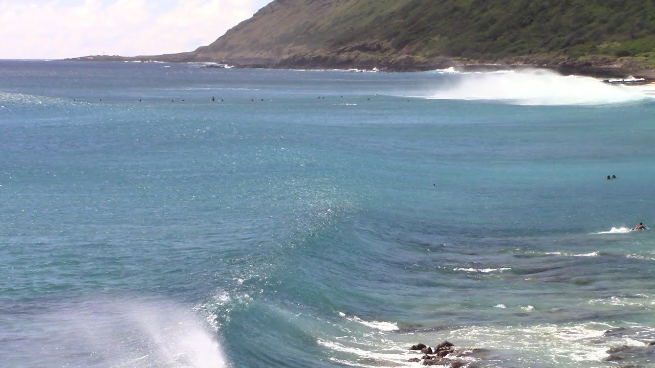 Yokohama Bay, Oahu, Hawaii. 22 min video. YouTube