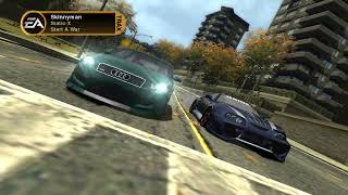 NFSMW Ауди А3 против тойоты