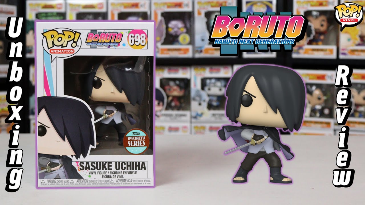 Sasuke Uchiha Exclusive Funko Pop Unboxing & Review, Boruto