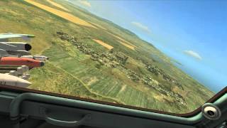 DCS WORLD - SU 25T TRAINING FLIGHT  FACETRACKNOIR