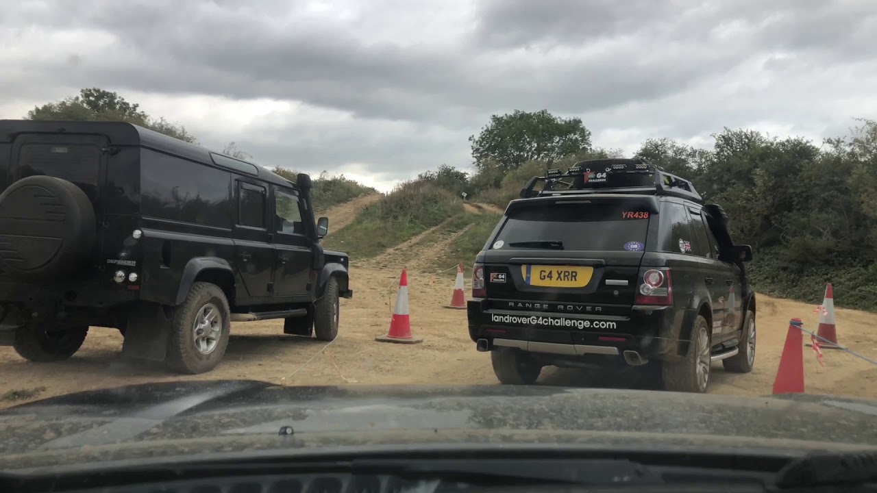 Freelander 1 TD4 VS Range Rover sport off-road (tixover quarry)