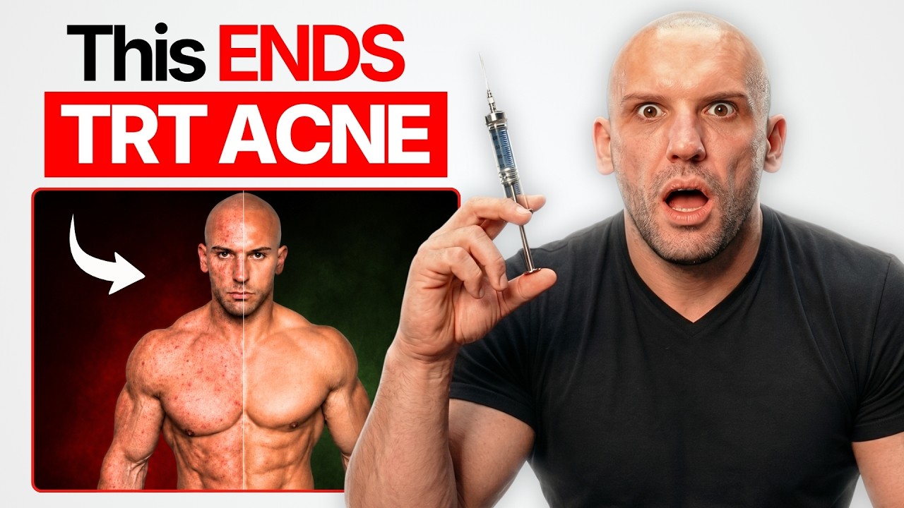 It's Boring, but it's the FASTEST Way to Eliminate TRT Acne in 2026 (Not Accutane)