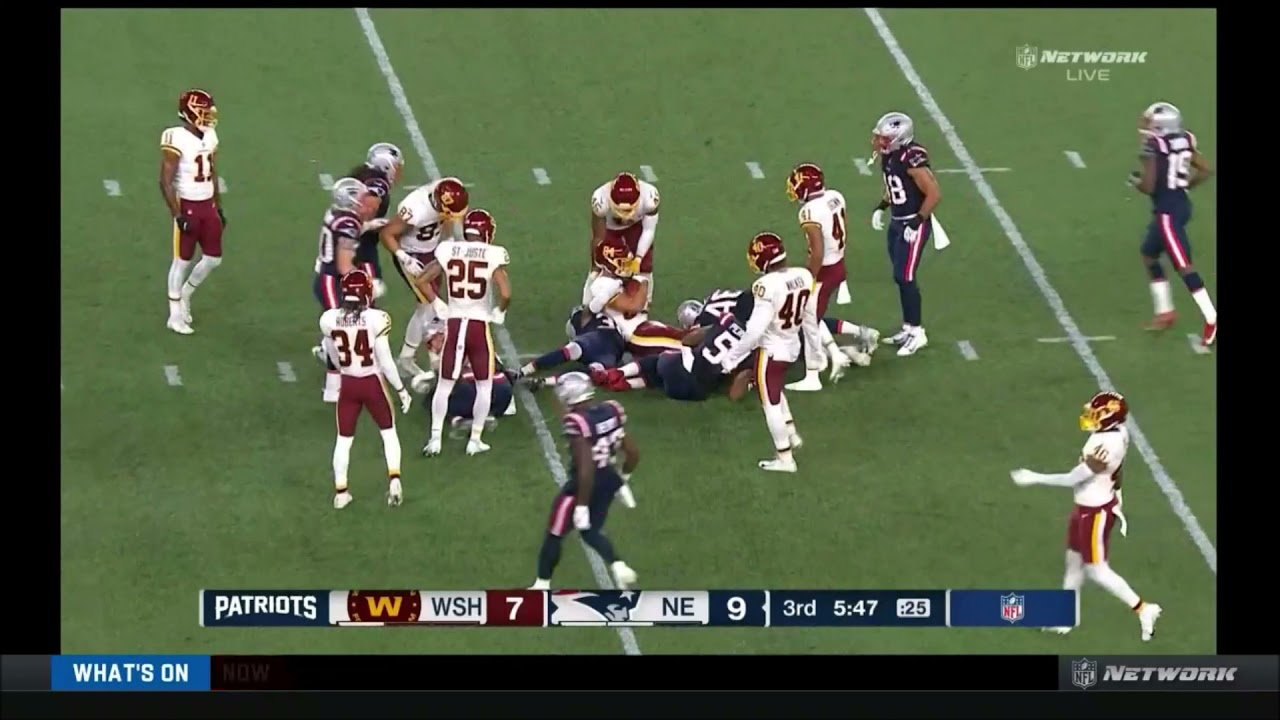 Jake Bailey - Every Punt - NFL Preseason Week 1 - New England Patriots vs Washington