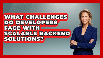 What Challenges Do Developers Face With Scalable Backend Solutions? - Server Logic Simplified