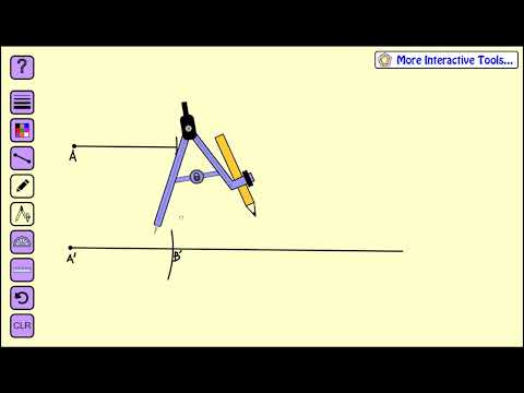 Construct a segment twice as long as a given segment - How To Geometry