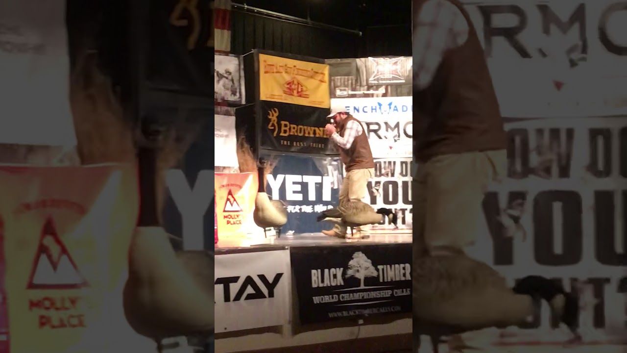 Trevor Shannahan 2019 World Woose Calling Championship