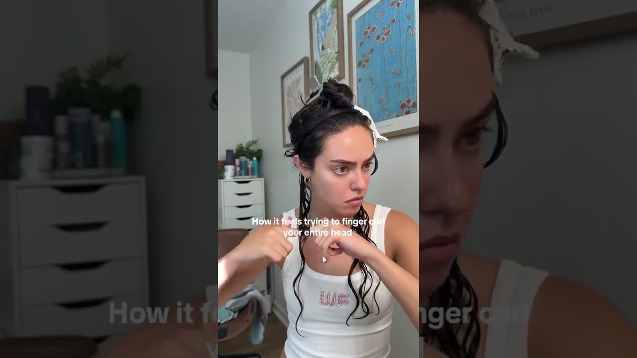 Каково это — завивать пальцами всю голову 