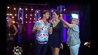 Dual de Yo Soy: Mira cómo Karen Schwarz vacila a Antonio Pavón