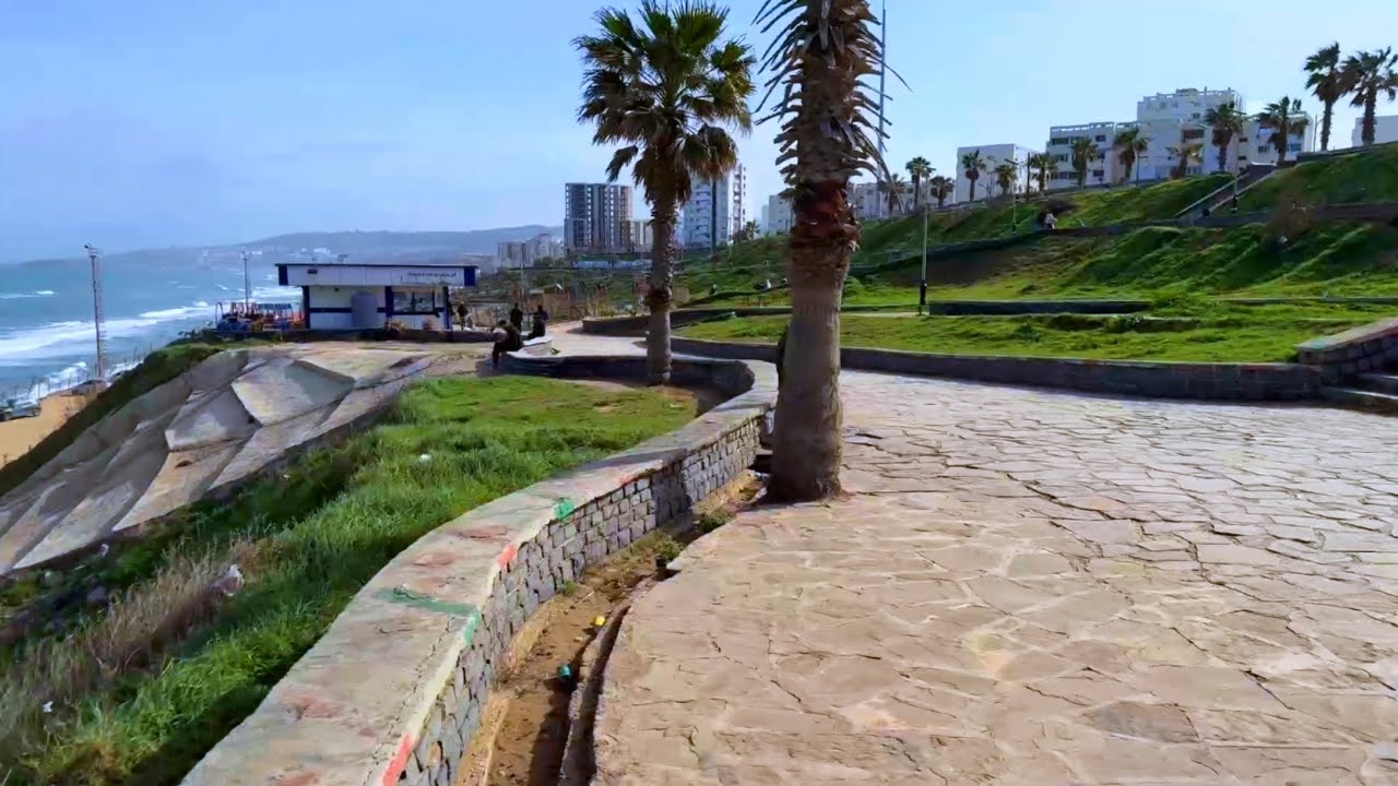 حديقة النصر بالواجهة البحرية لمدينة بومرداس