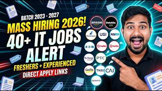 Massive Off Campus Hiring 2026 | Freshers Jobs, Internships, SDE, Analyst & MNC Roles