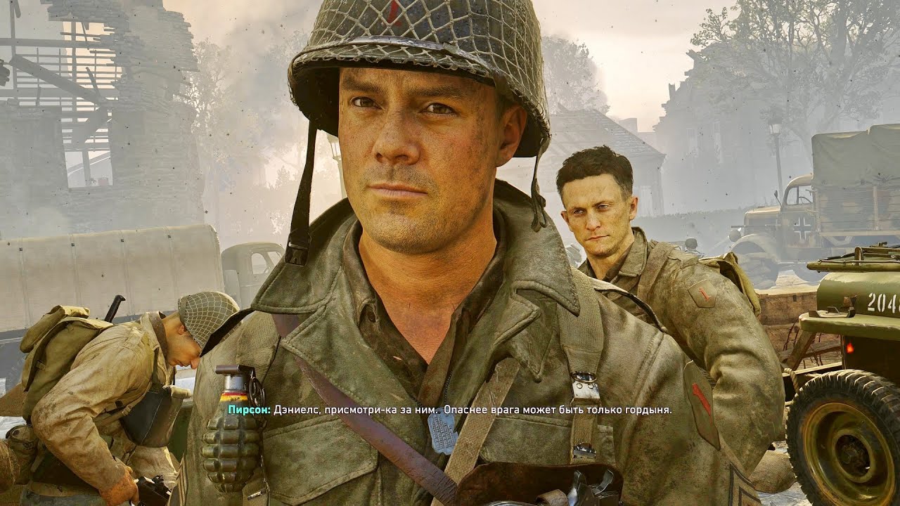 Call of Duty WWII 02. Операция Кобра. 25 июля 1944 г. Окрестности Мариньи, Франция