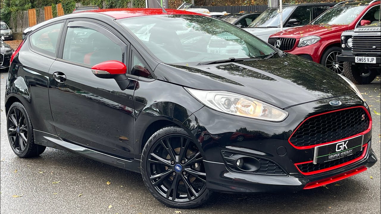2015 Ford Fiesta 1.0 Zetec S Black Edition with £20 Road Tax for sale ...