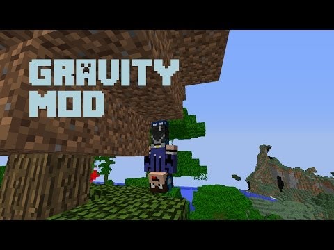 Minecraft Mod Showcase: Gravity Mod!!! - YouTube