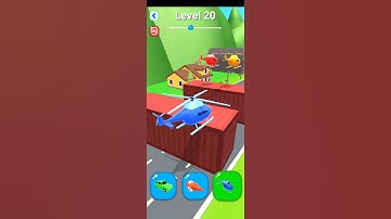 Shape Shifting 🚓🏃All level 3d android,iOS gameplay #shorts