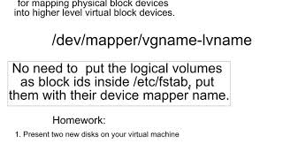 32.  Device Mapper.