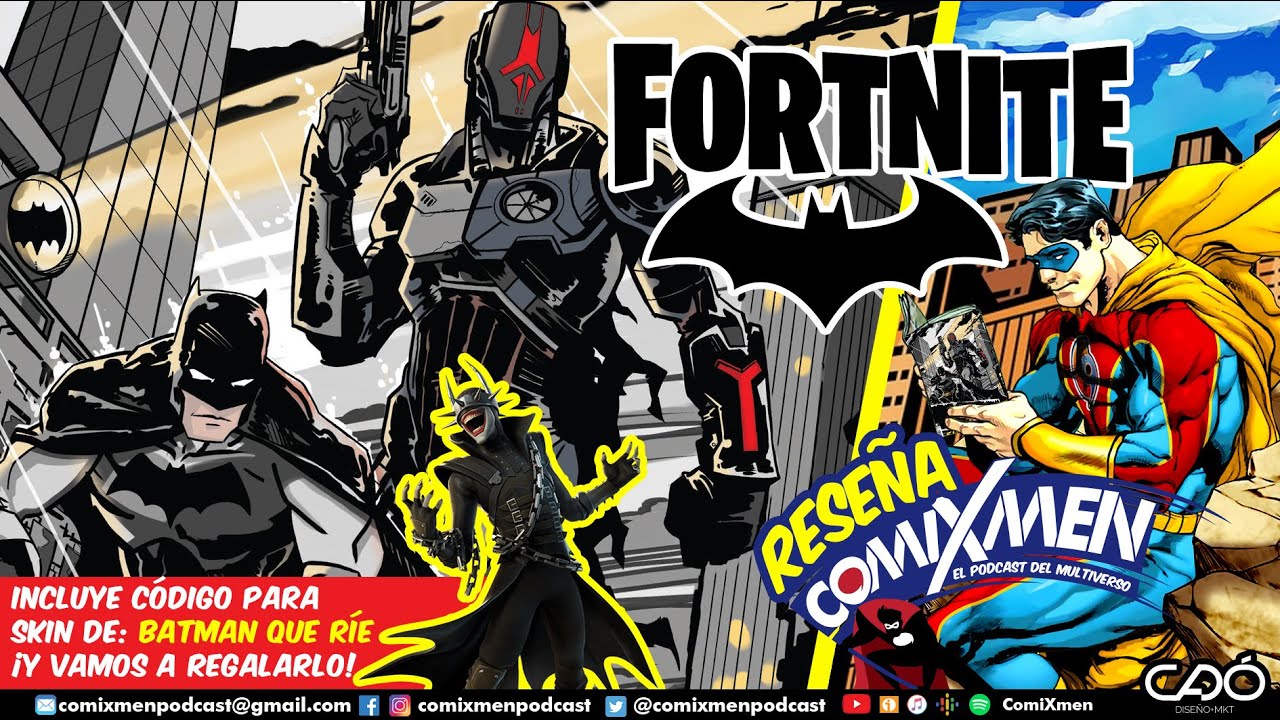 Batman Fortnite Fundacion 1 Smash Resena Review Comixmen Regalamos El Codigo Fortnite Youtube