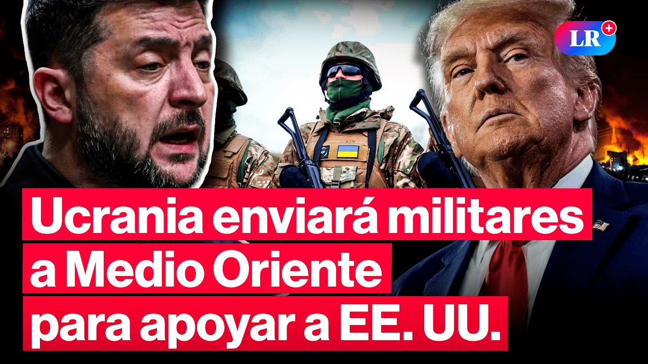 Ucrania apoyará a EE. UU. contra Irán a cambio de mayor respaldo en su guerra con Rusia #LR