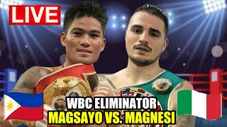 MAGSAYO vs MAGNESI WBC ELIMINATOR LATEST | MAGSAYO BAGSAK! KALABAN MUNTIK MAM@TAY SA RESBAK!