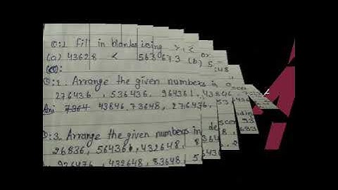 Large Number   Exercise - 1.4