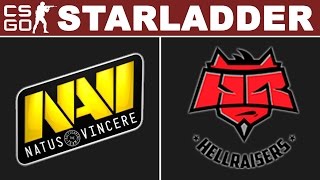 Natus Vincere vs HellRaisers [Map 1 BO3] StarLadder i-League Invitational #1