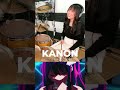 #shorts 【推しの子】op【YOASOBI】"アイドル"を叩いてみた | Drum Cover | 【oshi no ko】op【KANON】（Ｃ）