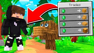 Aku Bisa Trade Dengan BLOCK di Minecraft