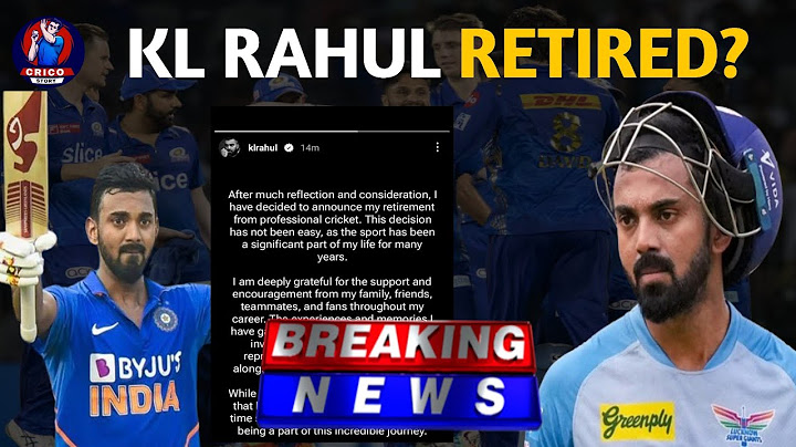 अचानक से क्यों ले ली KL Rahul ने Retirement? क्या है इस खबर की सच्चाई?| KL Rahul | crico story