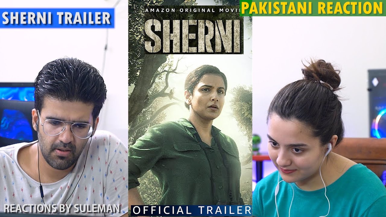 Pakistani Couple Reacts To Sherni Trailer | Vidya Balan | Vijay Raaz
