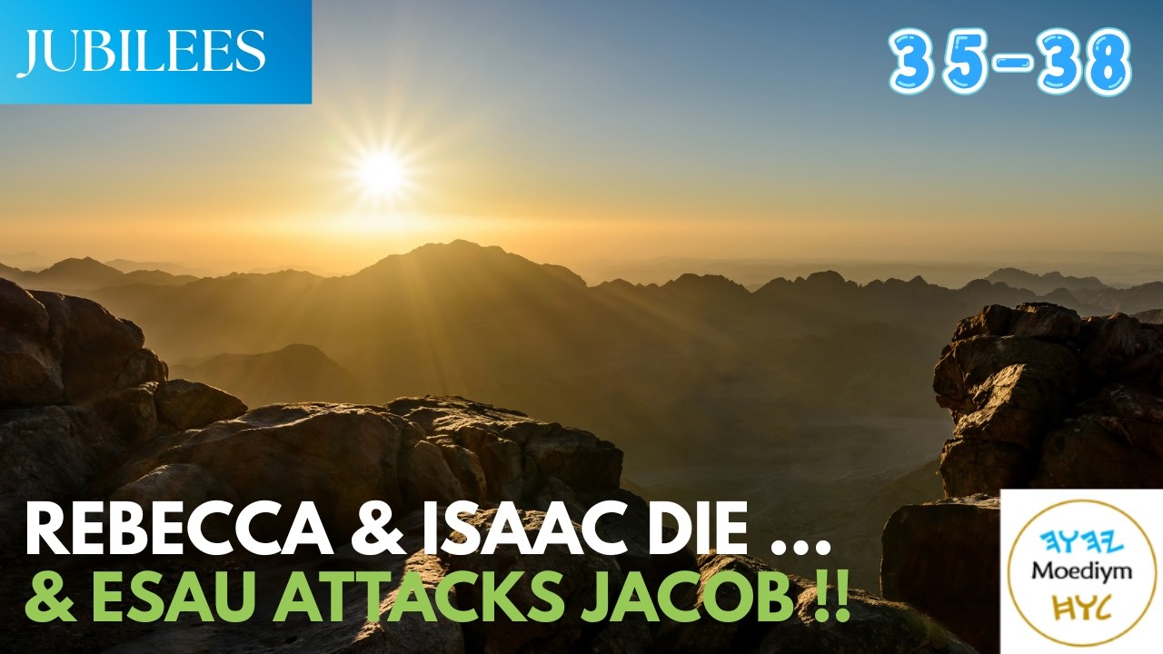 BROKEN VOWS results in ESAU’s death in  #bookofjubilees  #hiddenhistory  #Jacob #esaú
