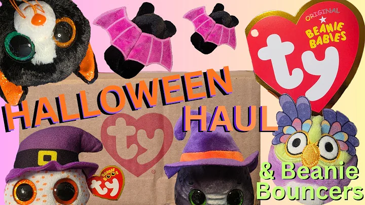 Unboxing New 2025 Halloween ty Beanie Boos Collection and Bluey ty Beanie Bouncer Haul