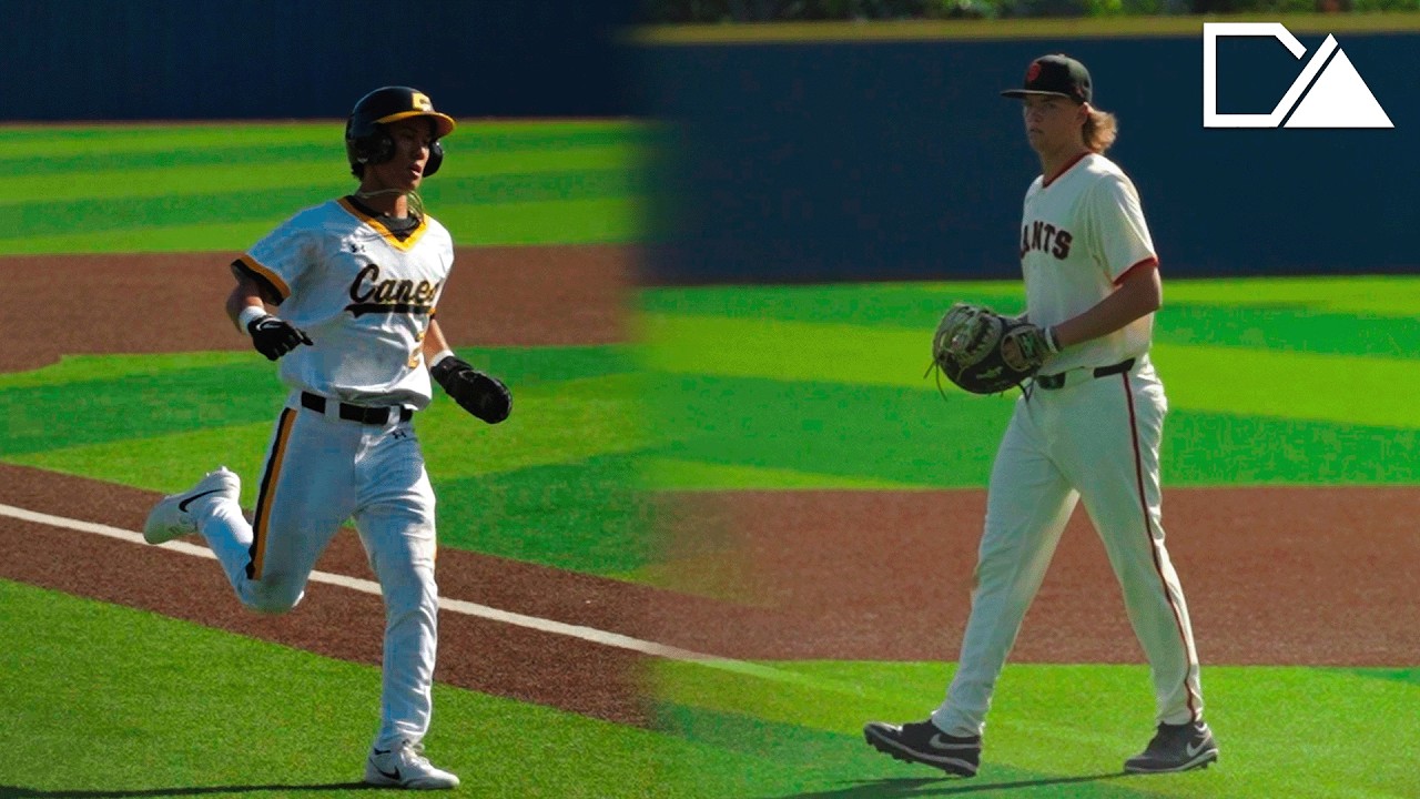 #1 Dylan Seward takes on #7 Striker Pence!! | Canes National vs Hunter Pence Baseball | 17u WWBA