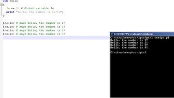 Perl tutorial: Subroutines (Lesson 3)