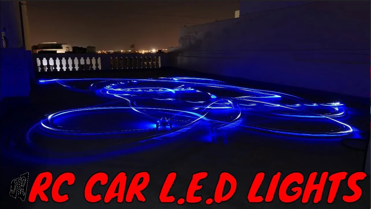 Wltoys 144001 led lights at night Video showing newly installed YouTube