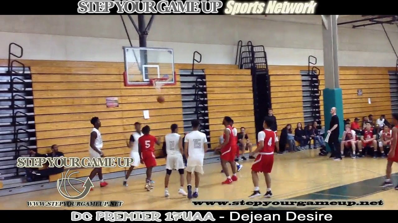 DC Premier 17UAA's DeJean Desire's 2-hand dunk in 17U Gold Championship win at Big Shots DC Premier.