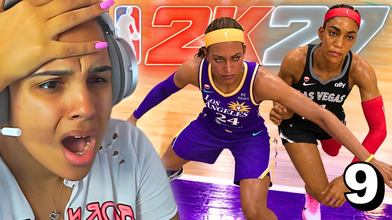 I RAGED SO HARD IN MY FIRST COMMISSIONER'S CUP GAME!! I WAS LEFT SPEECHLESS!!... | NBA 2K27 The W #9
