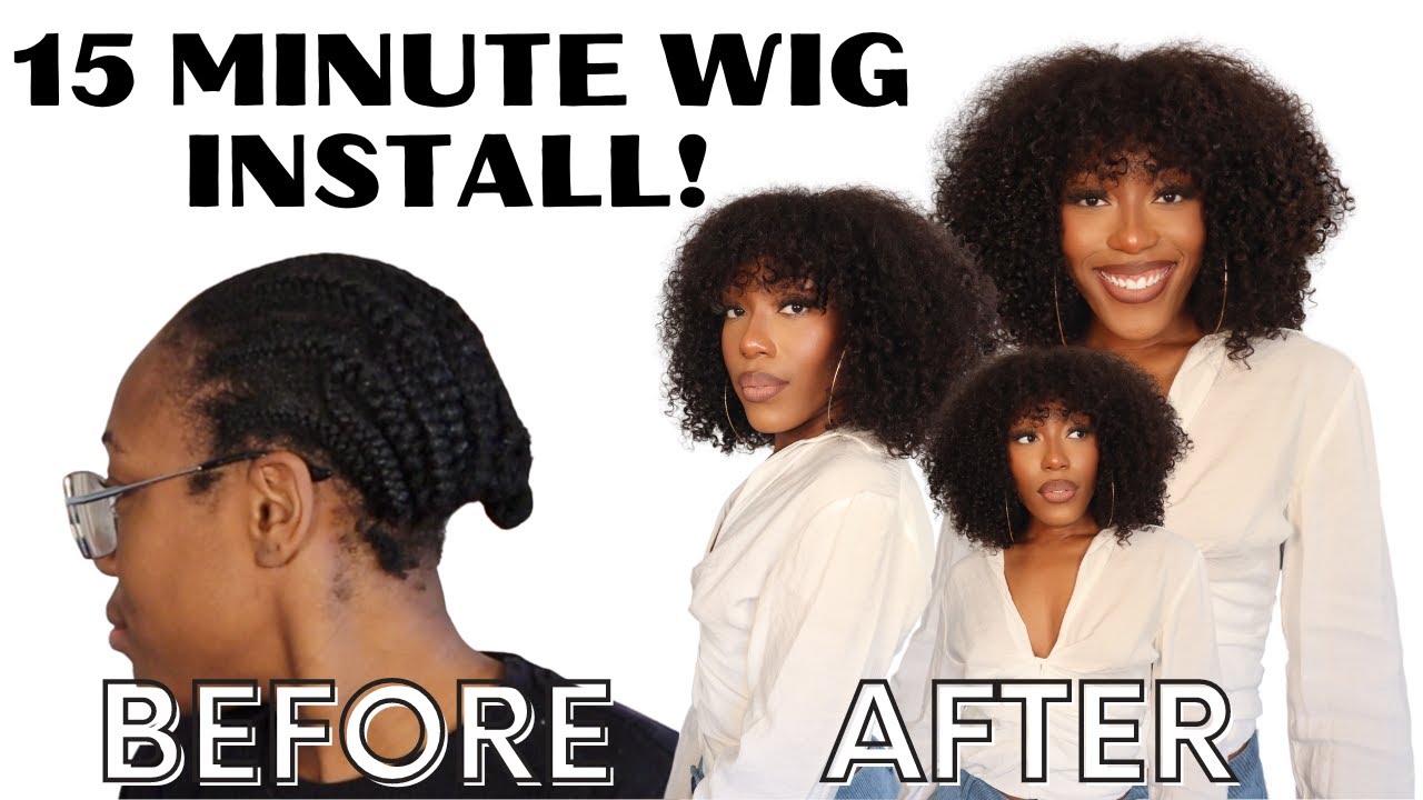 GLUELESS WIG INSTALL IN LESS THAN 15 MINUTES FEAT WIGS