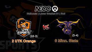 UTK esports Overwatch vs Minnesota State Mavericks! NECC Div 2 Nationals, Round 1!
