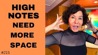Singing High Notes  MORE SPACE EXPLAINED!
