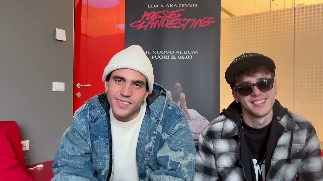 Sanremo 2026, LDA e Aka 7even presentano 