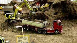 RC TRUCK CONSTRUCTION & EXCAVATOR ACTION!