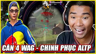 QUẪY NHƯ C4 . BẤT NGỜ NHÂN TÀI BÍ ẨN CÂN 4 WAG VÀO CHINH PHỤC ALTP FREE FIRE , CHINH PHỤC LUÔN ??