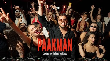 Paakman creating Emotions in a Live Dj set in Moldova
