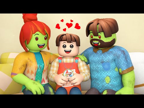 ROBLOX Brookhaven 🏡RP: My Parents Turned Into Zombies | Roblox Leo