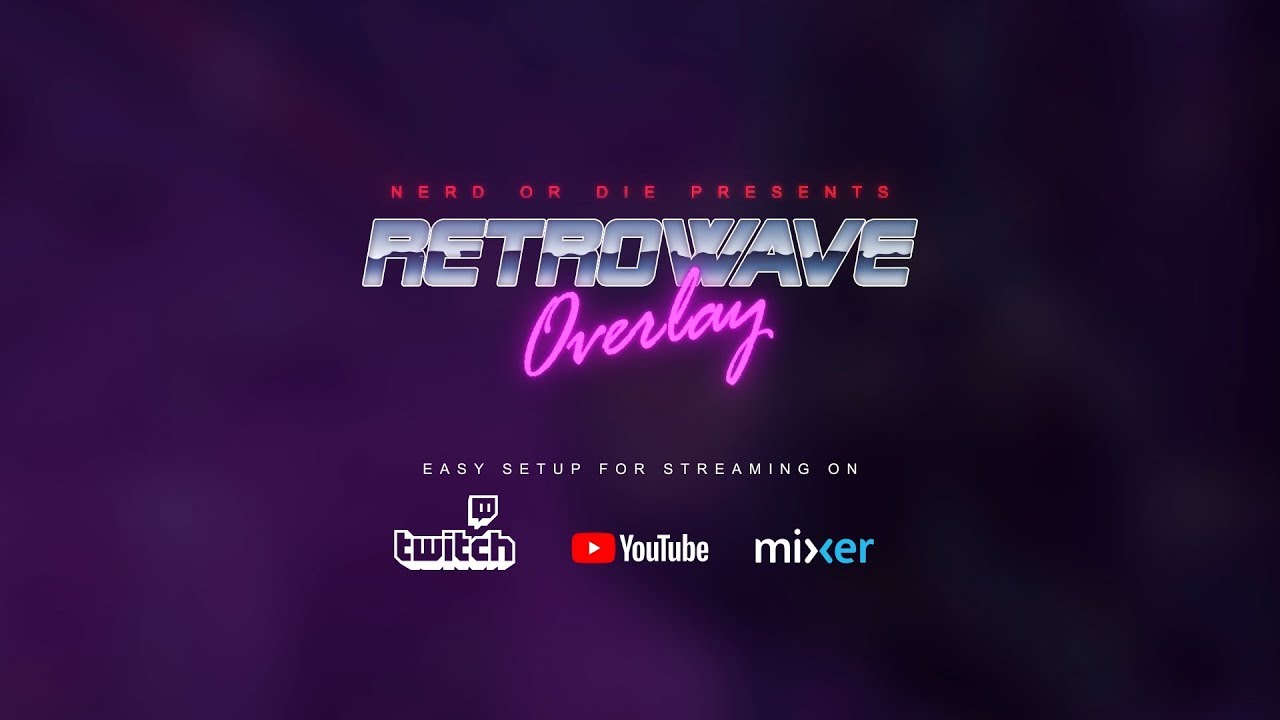 Free twitch overlay package