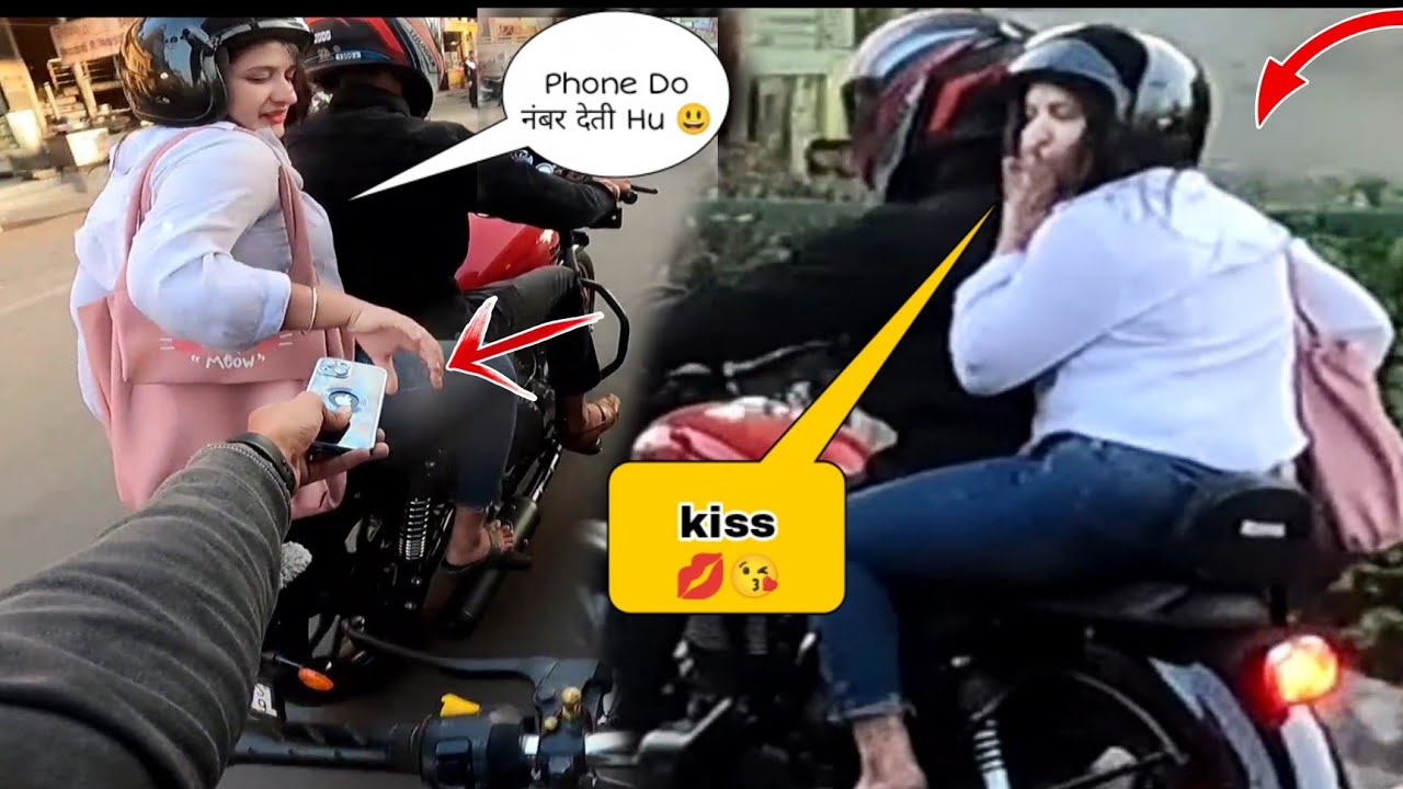 Cute Girl impress ho gayi❤️ || Number De दो😍|| She Ask Number😍