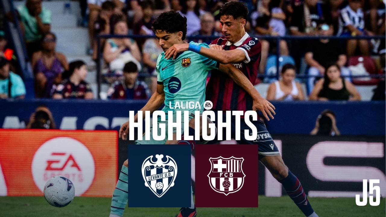 HIGHLIGHTS | LEVANTE UD 2-4 FC BARCELONA